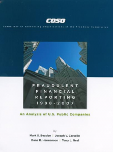 FRAUDULENT FINANCIAL REPORTING 1998-2007: AN ANALYSIS OF U.S. PUBLIC COMPANIES