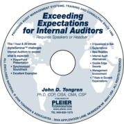 EXCEEDING EXPECTATIONS FOR INTERNAL AUDITORS