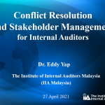 Conflict Resolution and Stakeholder Management for Internal Auditors